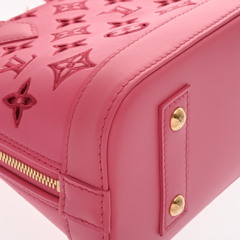 ルイヴィトン アルマ BB ブロデリーアングレース 2WAY ローズ