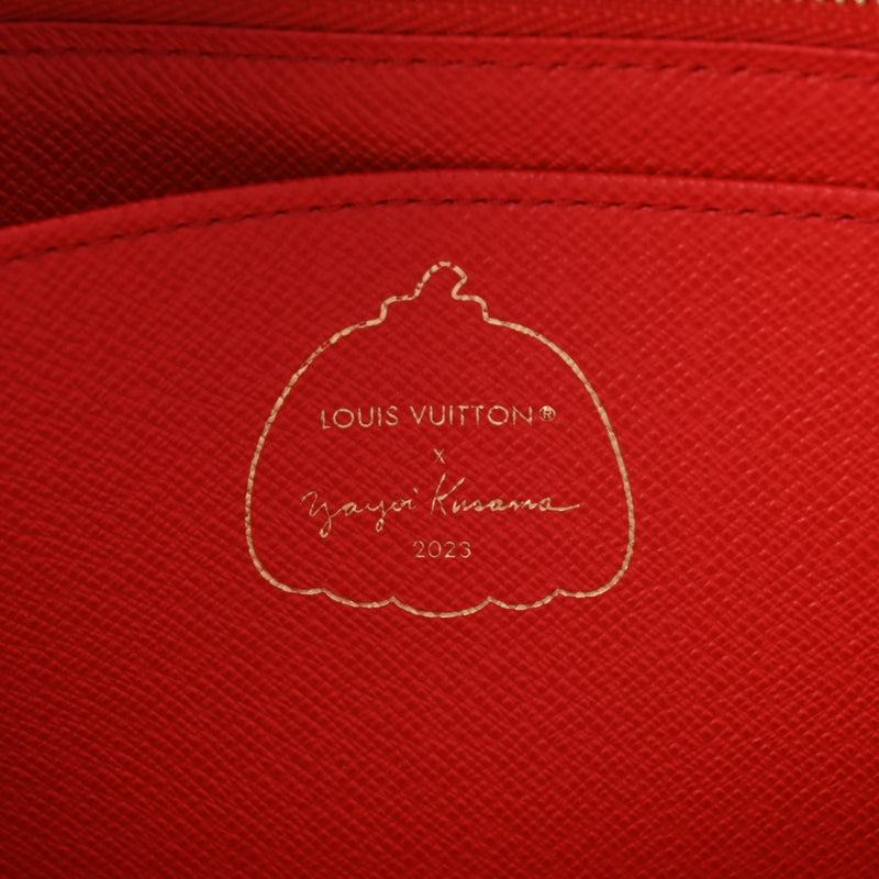 LOUIS VUITTON ルイヴィトン モノグラム ポルトフォイユ サラ 草間彌生コラボ ブラウン/マルチカラー M81980 レディース モノグラムキャンバス 長財布 未使用 銀蔵