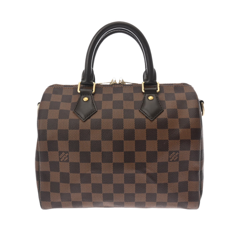 LOUIS VUITTON ルイヴィトン ダミエ スピーディ バンドリエール 25 ブラウン N40575 レディース ダミエキャンバス ハンドバッグ ABランク 中古 銀蔵