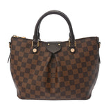LOUIS VUITTON ルイヴィトン ダミエ シエナ PM 2WAY ブラウン N41545 レディース ダミエキャンバス ハンドバッグ Aランク 中古 銀蔵