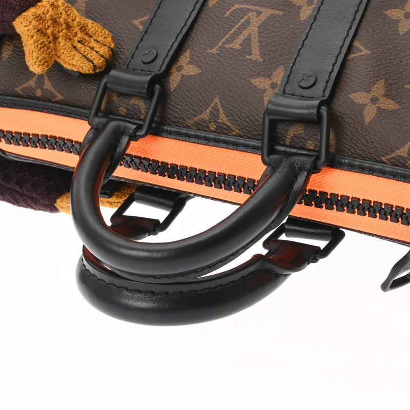 LOUIS VUITTON ルイヴィトン モノグラム LVフレンド キーポル XS モンキー 2WAY ブラウン M80118 メンズ モノグラムキャンバス ショルダーバッグ 新同 中古 銀蔵