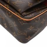 LOUIS VUITTON ルイヴィトン モノグラム ヴィバシテ PM ブラウン M51165 レディース モノグラムキャンバス ショルダーバッグ Bランク 中古 銀蔵