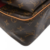 LOUIS VUITTON ルイヴィトン モノグラム ヴィバシテ PM ブラウン M51165 レディース モノグラムキャンバス ショルダーバッグ Bランク 中古 銀蔵