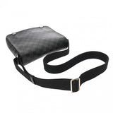 LOUIS VUITTON ルイヴィトン ダミエグラフィット ディストリクト PM NM 黒 グレー N41028 メンズ ダミエグラフィットキャンバス ショルダーバッグ Aランク 中古 銀蔵