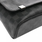 LOUIS VUITTON ルイヴィトン ダミエグラフィット ディストリクト PM NM 黒 グレー N41028 メンズ ダミエグラフィットキャンバス ショルダーバッグ Aランク 中古 銀蔵