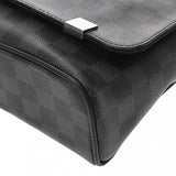 LOUIS VUITTON ルイヴィトン ダミエグラフィット ディストリクト PM NM 黒 グレー N41028 メンズ ダミエグラフィットキャンバス ショルダーバッグ Aランク 中古 銀蔵