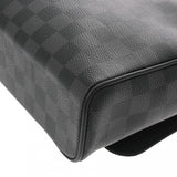 LOUIS VUITTON ルイヴィトン ダミエグラフィット ディストリクト PM NM 黒 グレー N41028 メンズ ダミエグラフィットキャンバス ショルダーバッグ Aランク 中古 銀蔵