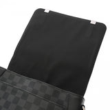 LOUIS VUITTON ルイヴィトン ダミエグラフィット ディストリクト PM NM 黒 グレー N41028 メンズ ダミエグラフィットキャンバス ショルダーバッグ Aランク 中古 銀蔵