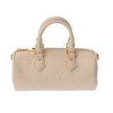 LOUIS VUITTON ルイヴィトン モノグラムアンプラント パピヨン BB 2WAY アイボリー M45994 レディース レザー ハンドバッグ Aランク 中古 銀蔵