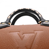 LOUIS VUITTON ルイヴィトン モノグラムアンプラント スピーディ バンドリエール 25 キャメル/ブラック/ベージュ M45840 レディース レザー ハンドバッグ 新同 中古 銀蔵