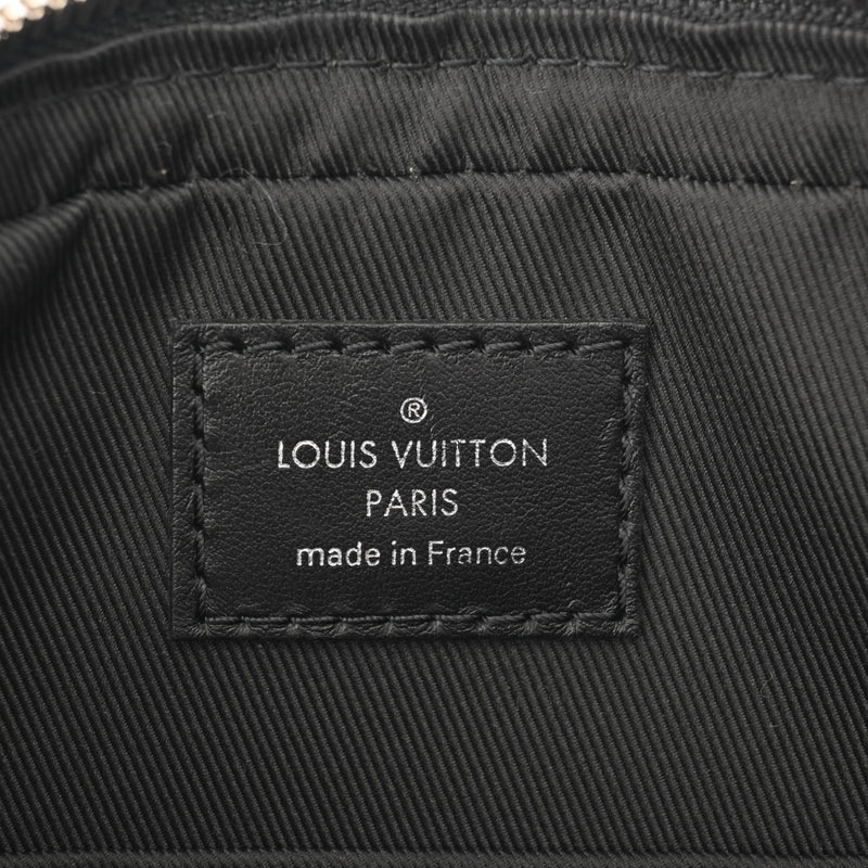 LOUIS VUITTON ルイヴィトン ダミエグラフィット トリオメッセンジャー ブラック N50017 メンズ ダミエグラフィットキャンバス ショルダーバッグ Aランク 中古 銀蔵