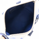 LOUIS VUITTON ルイヴィトン モノグラムウォーターカラー キーポル XS ホワイト/ブルー M45761 レディース モノグラムキャンバス ハンドバッグ Aランク 中古 銀蔵