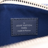 LOUIS VUITTON ルイヴィトン モノグラムウォーターカラー キーポル XS ホワイト/ブルー M45761 レディース モノグラムキャンバス ハンドバッグ Aランク 中古 銀蔵