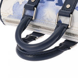 LOUIS VUITTON ルイヴィトン モノグラムウォーターカラー キーポル XS ホワイト/ブルー M45761 レディース モノグラムキャンバス ハンドバッグ Aランク 中古 銀蔵