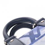 LOUIS VUITTON ルイヴィトン モノグラムウォーターカラー キーポル XS ホワイト/ブルー M45761 レディース モノグラムキャンバス ハンドバッグ Aランク 中古 銀蔵