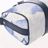 LOUIS VUITTON ルイヴィトン モノグラムウォーターカラー キーポル XS ホワイト/ブルー M45761 レディース モノグラムキャンバス ハンドバッグ Aランク 中古 銀蔵