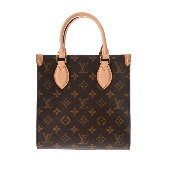 LOUIS VUITTON ルイヴィトン モノグラム サックプラ BB 旧型 2WAY ブラウン M45847 ユニセックス モノグラムキャンバス ハンドバッグ Aランク 中古 銀蔵