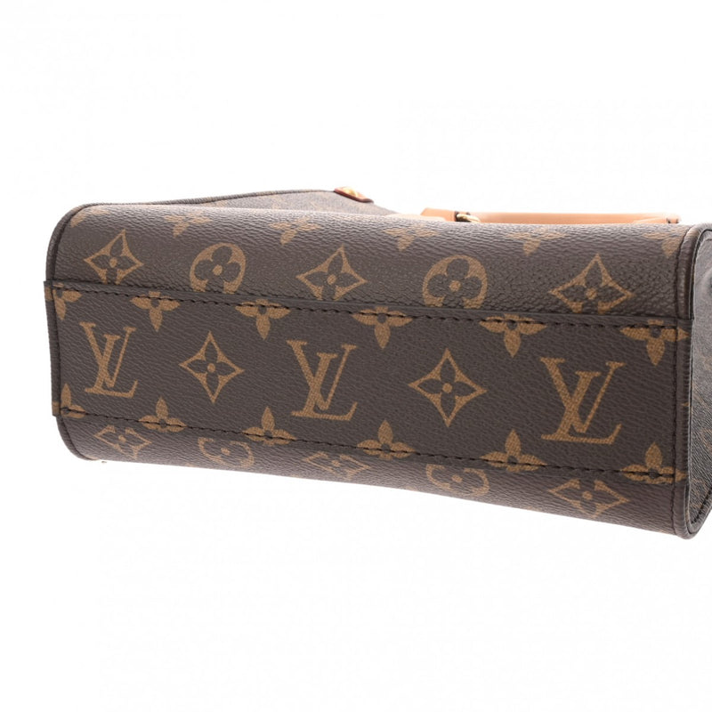 LOUIS VUITTON ルイヴィトン モノグラム サックプラ BB 旧型 2WAY ブラウン M45847 ユニセックス モノグラムキャンバス ハンドバッグ Aランク 中古 銀蔵