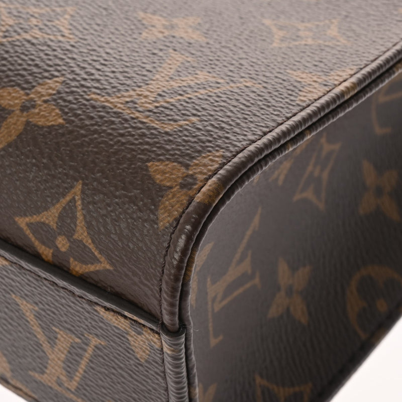 LOUIS VUITTON ルイヴィトン モノグラム サックプラ BB 旧型 2WAY ブラウン M45847 ユニセックス モノグラムキャンバス ハンドバッグ Aランク 中古 銀蔵