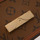 LOUIS VUITTON ルイヴィトン モノグラムリバース ポルトフォイユ ドーフィーヌ 2WAYクラッチ ブラウン M68746 レディース モノグラムキャンバス ショルダーバッグ Aランク 中古 銀蔵