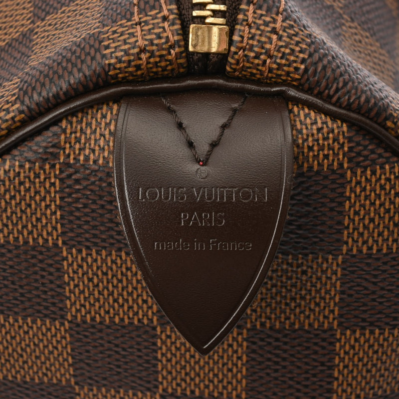 LOUIS VUITTON ルイヴィトン ダミエ スピーディ 30 旧型 ブラウン N41531 ユニセックス ダミエキャンバス ハンドバッグ Aランク 中古 銀蔵