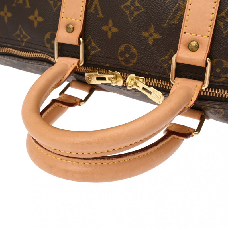 LOUIS VUITTON ルイヴィトン モノグラム キーポル 45 ブラウン M41428 ユニセックス モノグラムキャンバス ボストンバッグ ABランク 中古 銀蔵