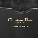 CHRISTIAN DIOR クリスチャンディオール Bobbyバッグ ミディアム ブラック M9319UMOL_M900 レディース ボックスカーフ ショルダーバッグ ABランク 中古 銀蔵