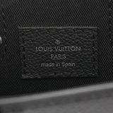 LOUIS VUITTON ルイヴィトン ダミエ チェッカーボード サックプラ XS ブラック/グレー N60479 メンズ レザー ハンドバッグ Aランク 中古 銀蔵