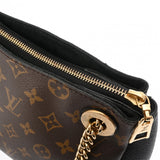 LOUIS VUITTON ルイヴィトン モノグラム スレンヌ BB ブラウン/ノワール M43775 レディース モノグラムキャンバス ショルダーバッグ Aランク 中古 銀蔵