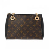 LOUIS VUITTON ルイヴィトン モノグラム スレンヌ BB ブラウン/ノワール M43775 レディース モノグラムキャンバス ショルダーバッグ Aランク 中古 銀蔵