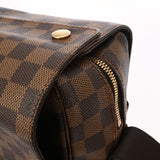 LOUIS VUITTON ルイヴィトン ダミエ ナヴィグリオ ブラウン N45255 ユニセックス ダミエキャンバス ショルダーバッグ ABランク 中古 銀蔵