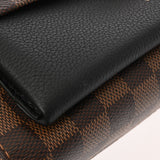 LOUIS VUITTON ルイヴィトン ダミエ ヴァヴァン PM ブラウン N40108 レディース ダミエキャンバス ショルダーバッグ Aランク 中古 銀蔵