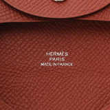 HERMES エルメス バスティア ブリック U刻印(2022年頃) ユニセックス ヴォーエプソン コインケース 未使用 銀蔵