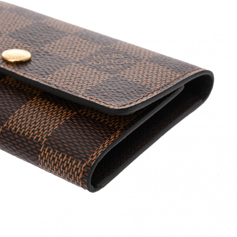 LOUIS VUITTON ルイヴィトン ダミエ 6連キーケース ブラウン N62630 ユニセックス ダミエキャンバス キーケース Aランク 中古 銀蔵