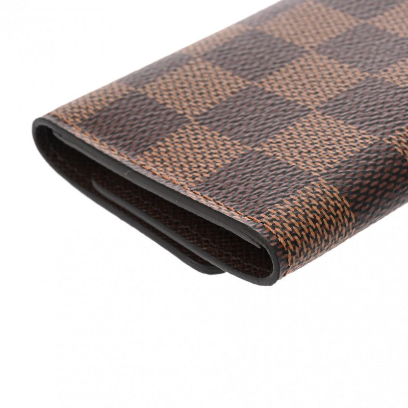 LOUIS VUITTON ルイヴィトン ダミエ 6連キーケース ブラウン N62630 ユニセックス ダミエキャンバス キーケース Aランク 中古 銀蔵