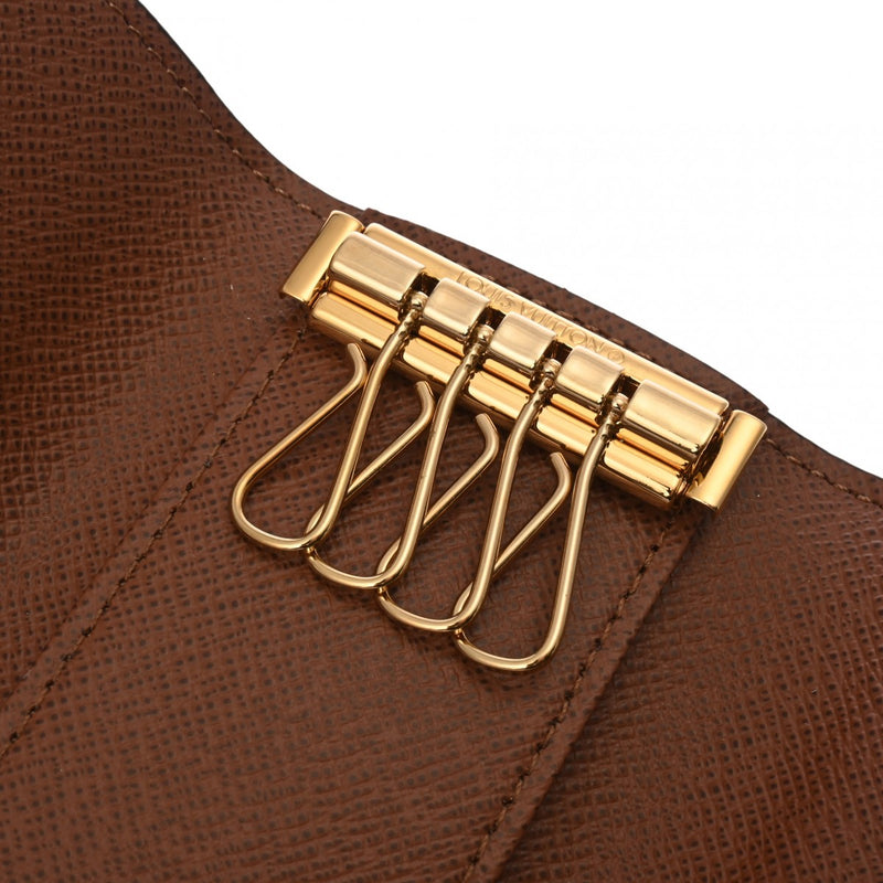 LOUIS VUITTON ルイヴィトン モノグラム 4連キーケース ブラウン M62631 ユニセックス モノグラムキャンバス キーケース 新同 中古 銀蔵