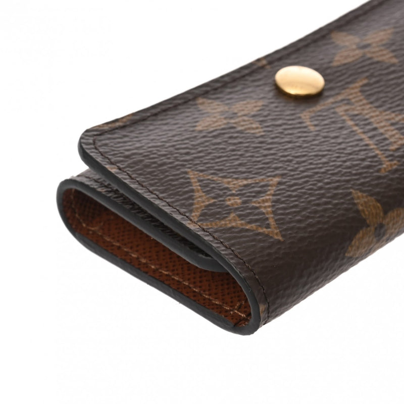 LOUIS VUITTON ルイヴィトン モノグラム 4連キーケース ブラウン M62631 ユニセックス モノグラムキャンバス キーケース 新同 中古 銀蔵