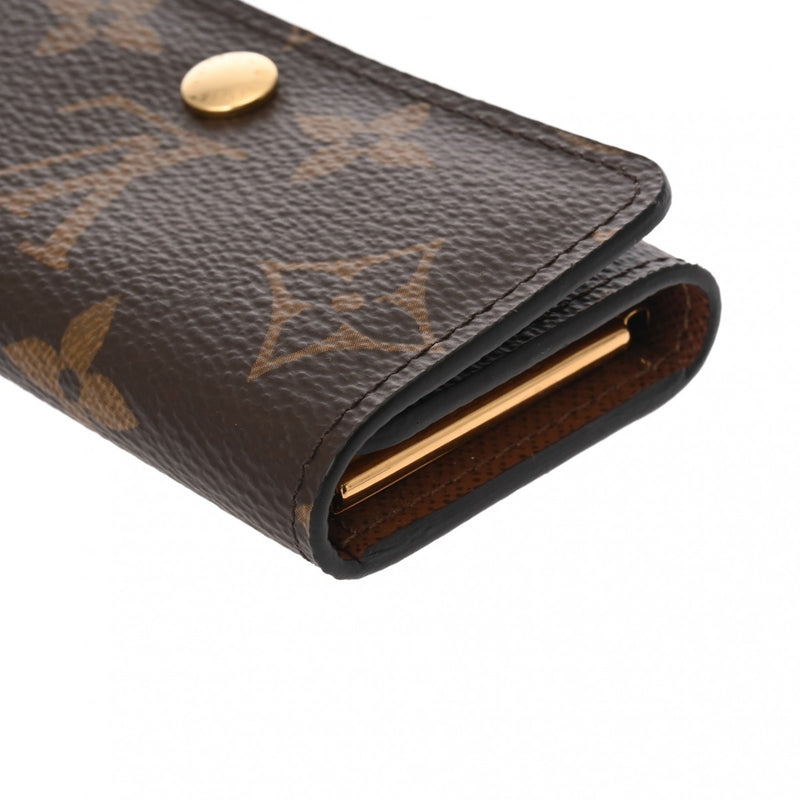 LOUIS VUITTON ルイヴィトン モノグラム 4連キーケース ブラウン M62631 ユニセックス モノグラムキャンバス キーケース 新同 中古 銀蔵