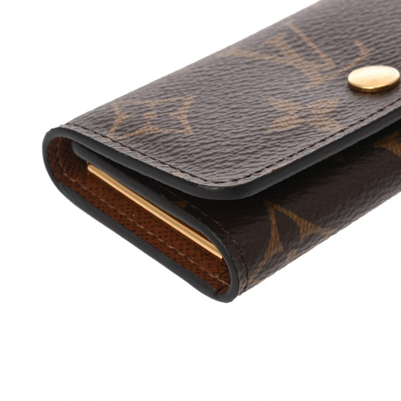 LOUIS VUITTON ルイヴィトン モノグラム 4連キーケース ブラウン M62631 ユニセックス モノグラムキャンバス キーケース 新同 中古 銀蔵