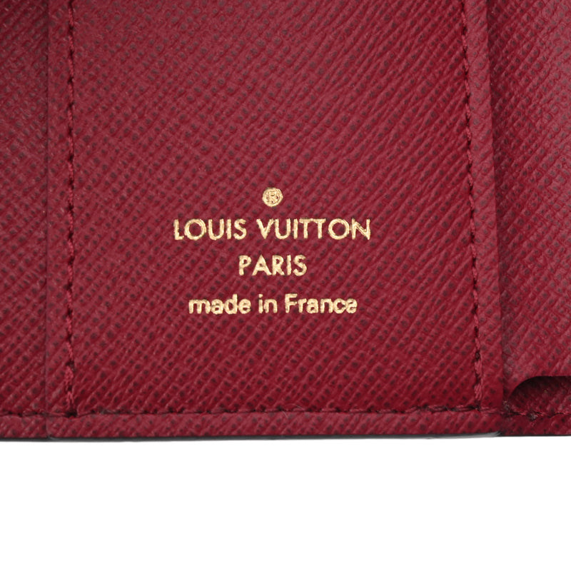 LOUIS VUITTON ルイヴィトン モノグラム ポルトフォイユ ゾエ フューシャ M62932 レディース モノグラムキャンバス 三つ折り財布 Aランク 中古 銀蔵