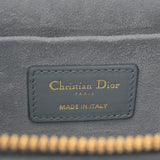 CHRISTIAN DIOR クリスチャンディオール DIORTRAVEL ヴァニティスモール ブルーグレー系 S5488UNTR_M41G レディース レザー ショルダーバッグ 新同 中古 銀蔵