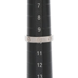 CARTIER カルティエ ミニ ラブ #50 10号 レディース K18ホワイトゴールド リング・指輪 Aランク 中古 銀蔵