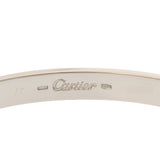 CARTIER カルティエ ラブブレスレット #17 旧型 レディース K18ホワイトゴールド ブレスレット Aランク 中古 銀蔵