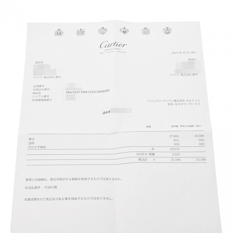 CARTIER カルティエ ラブブレスレット SM #19 パヴェダイヤ レディース K18ピンクゴールド ブレスレット Aランク 中古 銀蔵