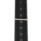 Ponte Vecchio ポンテヴェキオ フラワー 蝶モチーフ サファイア 0.18ct #9.5 9.5号 レディース K18ピンクゴールド リング・指輪 Aランク 中古 銀蔵