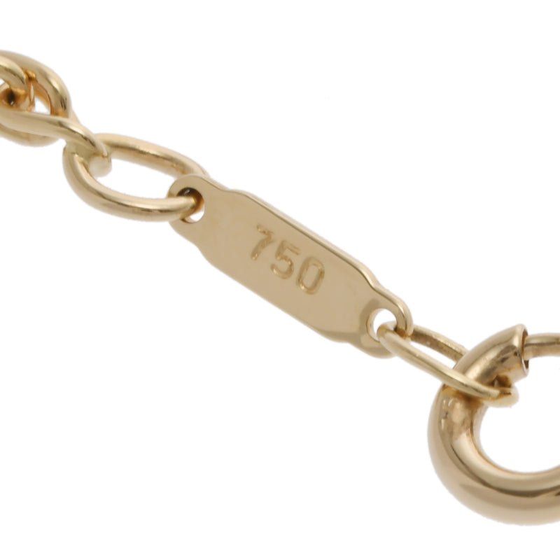 TIFFANY&Co. ティファニー スパイク チェーン レディース K18イエローゴールド ネックレス Aランク 中古 銀蔵