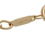 TIFFANY&Co. ティファニー スパイク チェーン レディース K18イエローゴールド ネックレス Aランク 中古 銀蔵