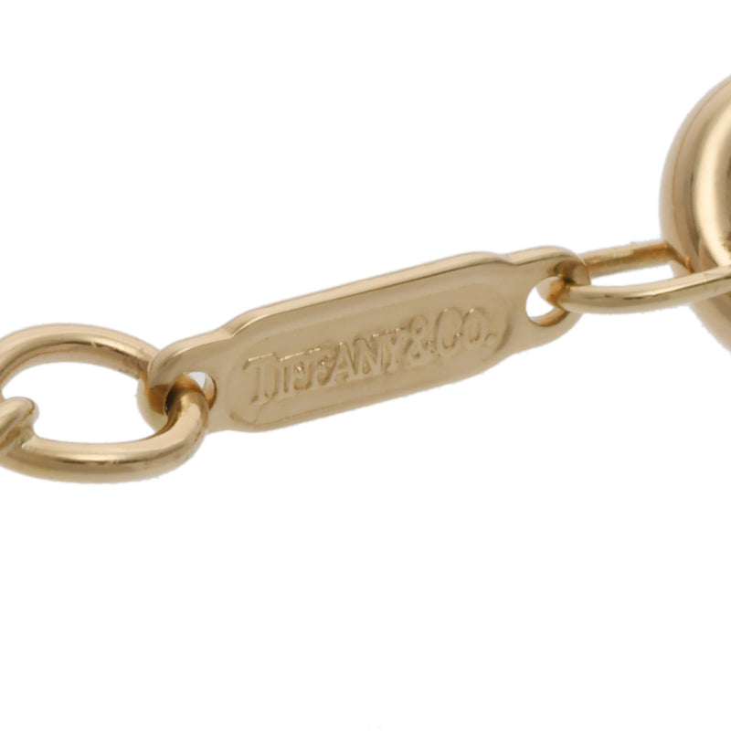 TIFFANY&Co. ティファニー スパイク チェーン レディース K18イエローゴールド ネックレス Aランク 中古 銀蔵
