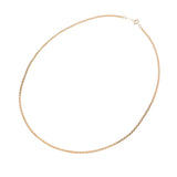 TIFFANY&Co. ティファニー スパイク チェーン レディース K18イエローゴールド ネックレス Aランク 中古 銀蔵