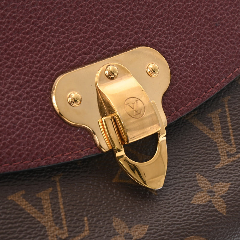 LOUIS VUITTON ルイヴィトン モノグラム サン プラシード  ボルドー M43715 レディース モノグラムキャンバス ショルダーバッグ Bランク 中古 銀蔵